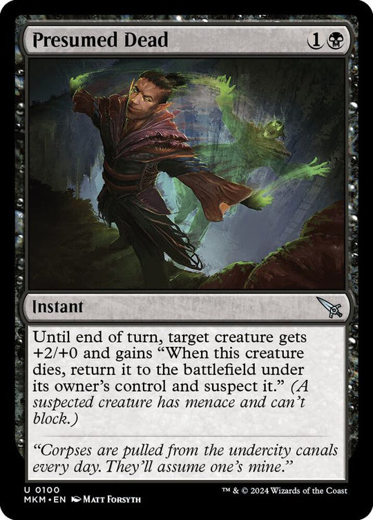 Image for Presumed Dead (100) - Magic: The Gathering