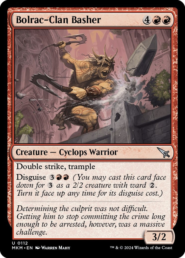 Image for Bolrac-Clan Basher (112) - Magic: The Gathering