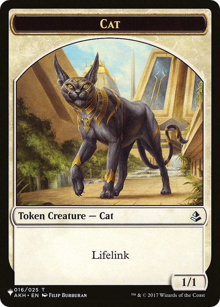 Image for Cat (016) // Citizen Double-Sided Token (16 // 12) (LIST) - Magic: The Gathering