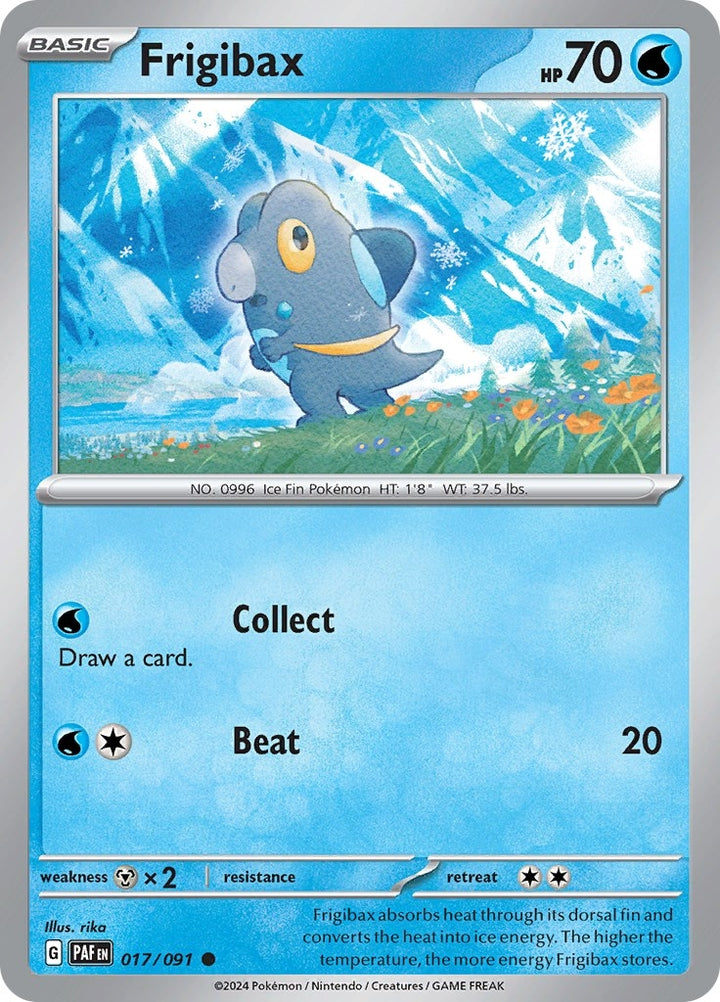 Image for Frigibax (017/091) (PAF) - Pokemon