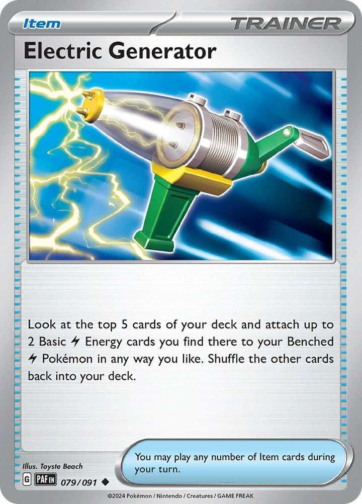 Image for Electric Generator (079/091) (PAF) - Pokemon