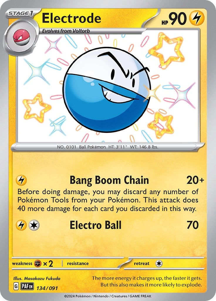 Image for Electrode (134/091) (PAF) - Pokemon