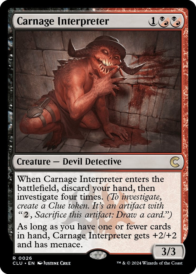 Image for Carnage Interpreter (26) - Magic: The Gathering