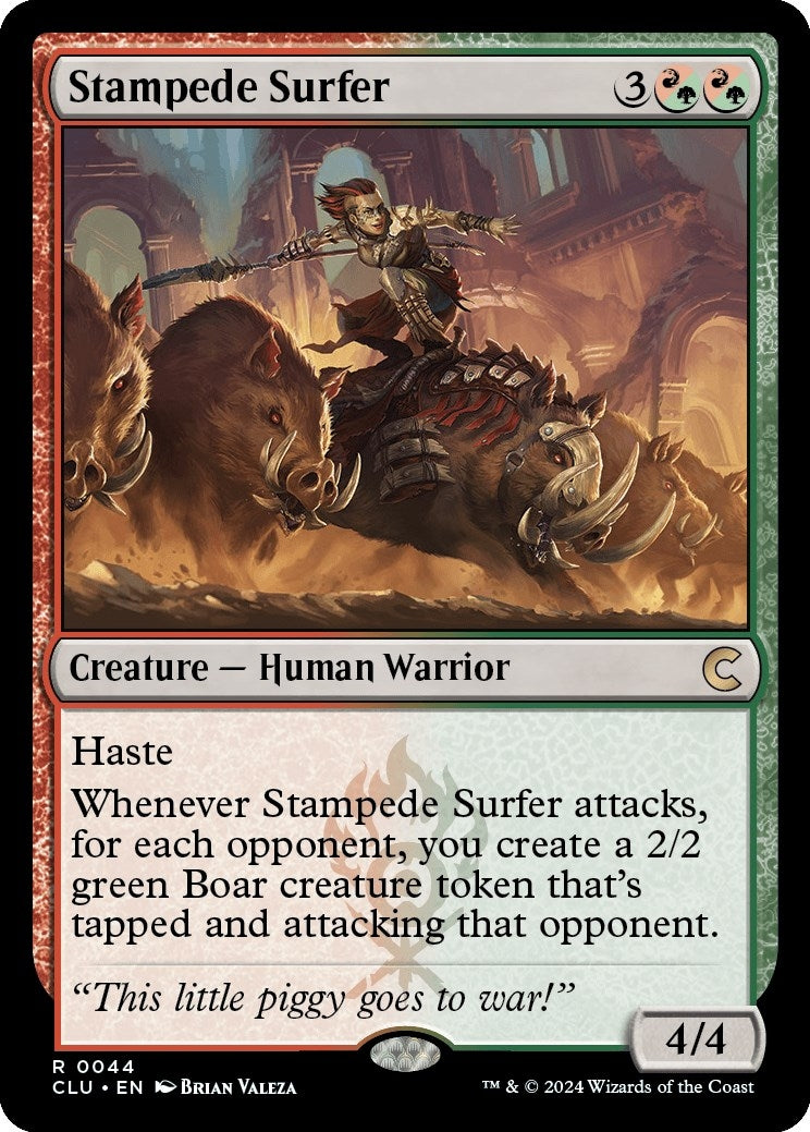 Image for Stampede Surfer (44) - Magic: The Gathering