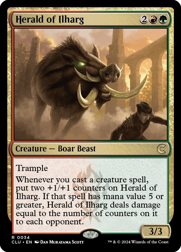 Image for Herald of Ilharg (34) - Magic: The Gathering