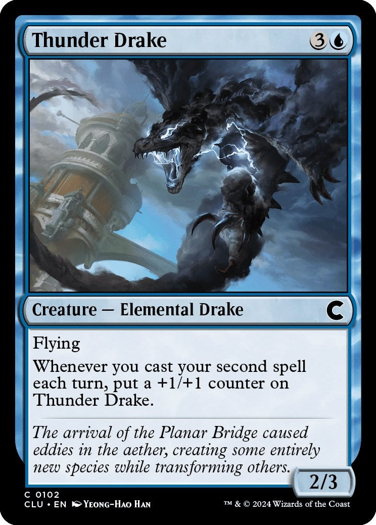 Image for Thunder Drake (102) - Magic: The Gathering