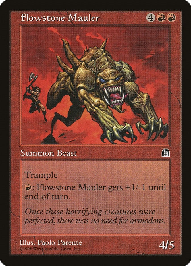 Image for Flowstone Mauler - Magic: The Gathering