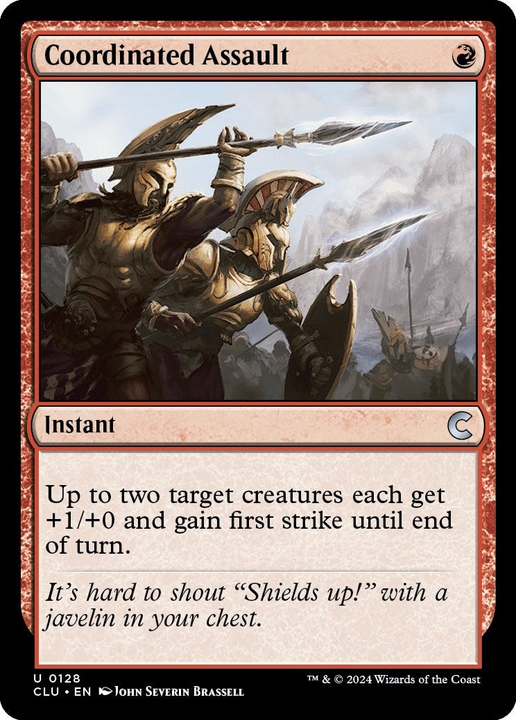 Image for Coordinated Assault (128) - Magic: The Gathering