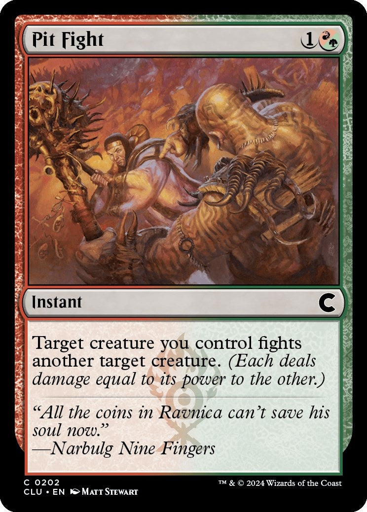 Image for Pit Fight (202) - Magic: The Gathering
