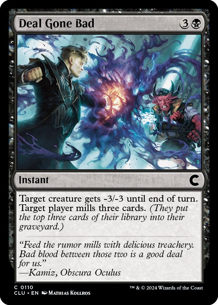 Image for Deal Gone Bad (110) - Magic: The Gathering