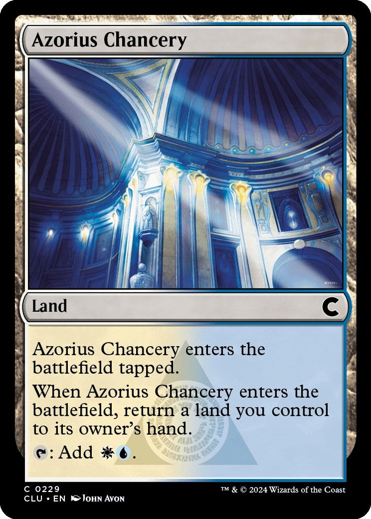 Image for Azorius Chancery (229) - Magic: The Gathering