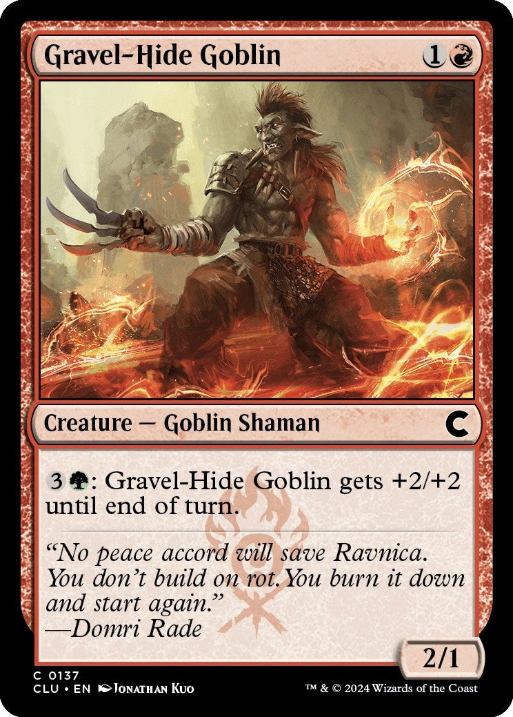 Image for Gravel-Hide Goblin (137) - Magic: The Gathering