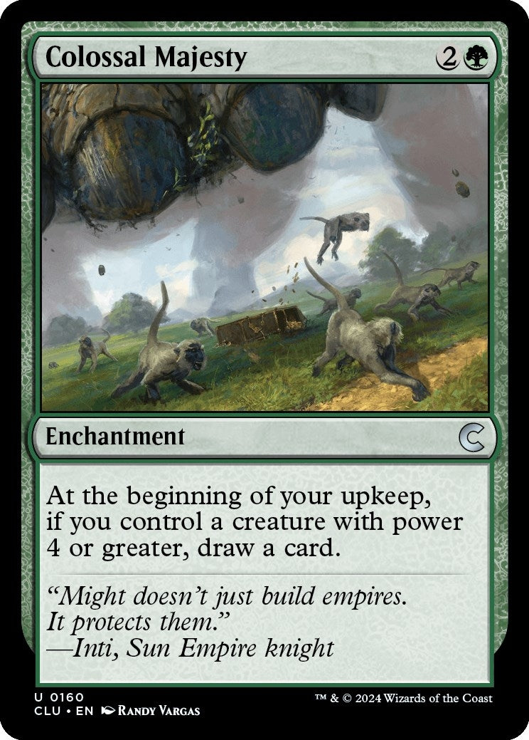 Image for Colossal Majesty (160) - Magic: The Gathering