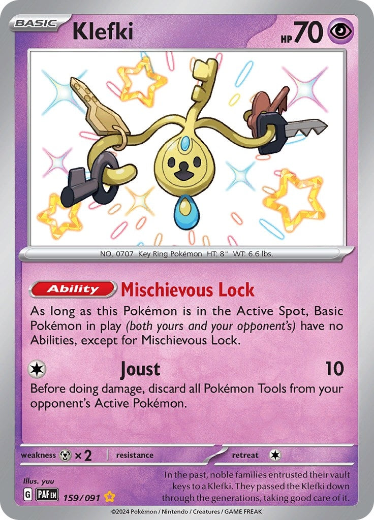 Image for Klefki (159/091) (PAF) - Pokemon