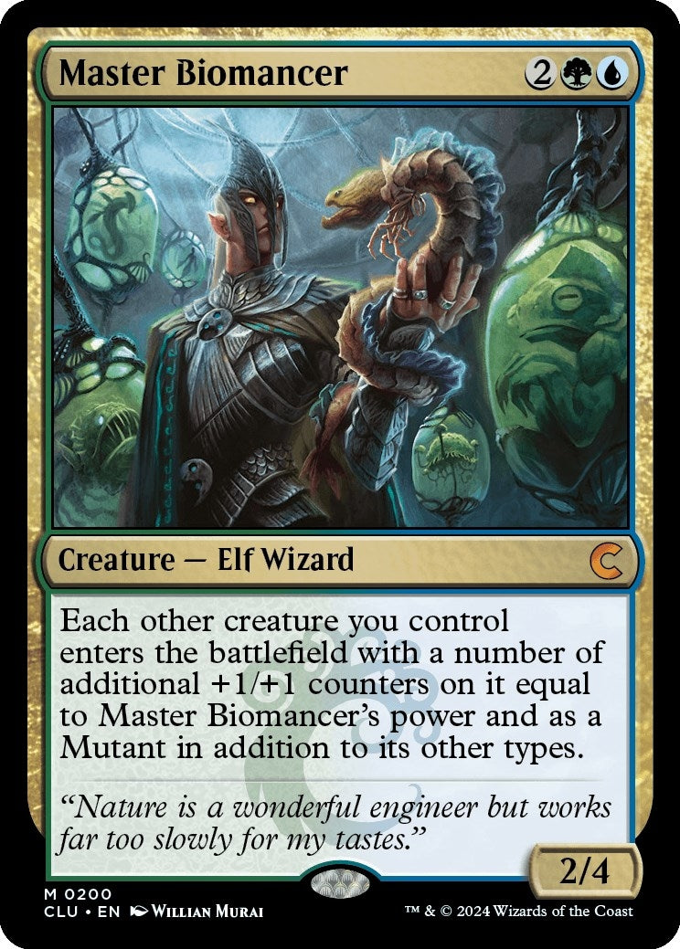 Image for Master Biomancer (200) - Magic: The Gathering