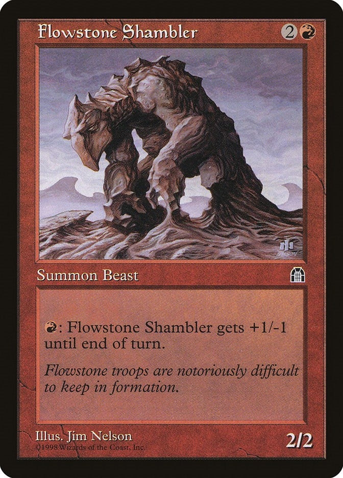 Image for Flowstone Shambler - Magic: The Gathering