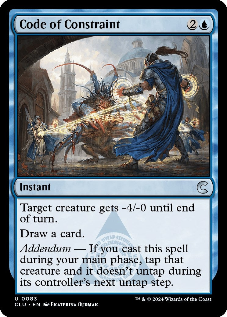 Image for Code of Constraint (83) - Magic: The Gathering