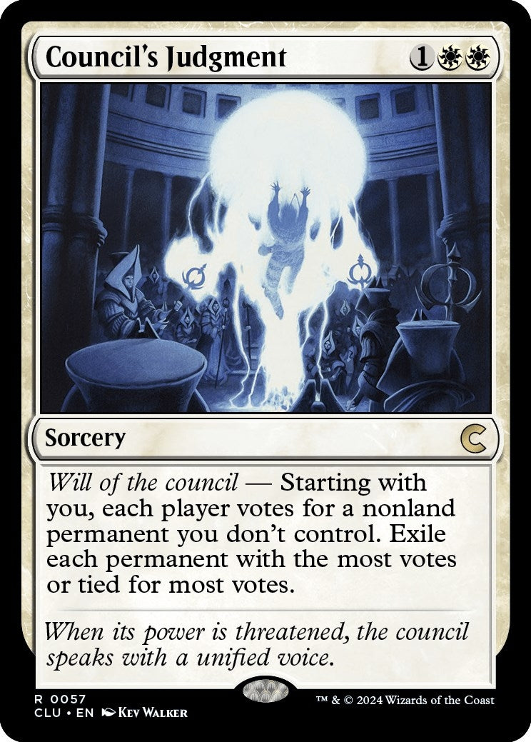 Image for Council's Judgment (57) - Magic: The Gathering