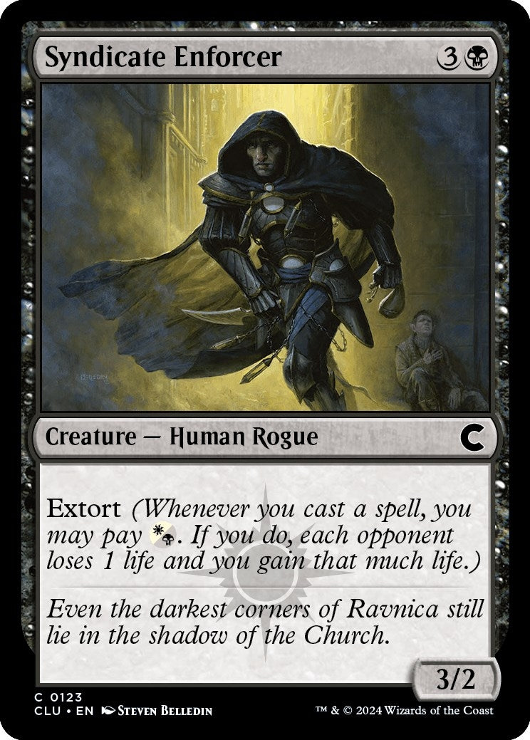 Image for Syndicate Enforcer (123) - Magic: The Gathering