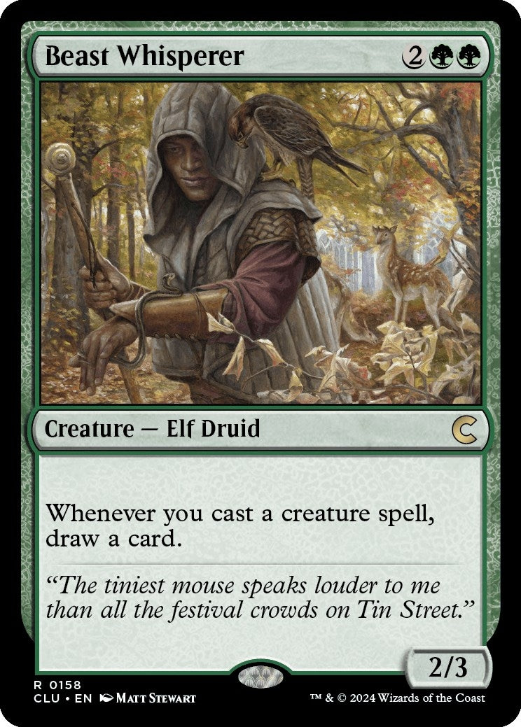 Image for Beast Whisperer (158) - Magic: The Gathering