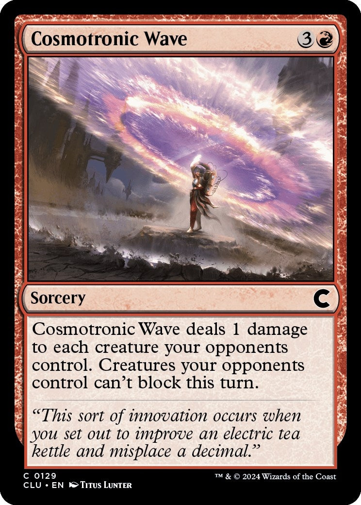 Image for Cosmotronic Wave (129) - Magic: The Gathering