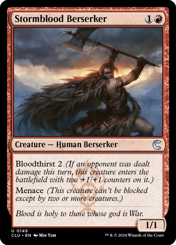 Image for Stormblood Berserker (149) - Magic: The Gathering
