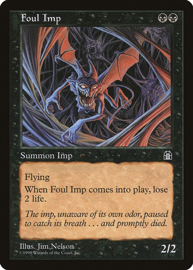 Image for Foul Imp - Magic: The Gathering