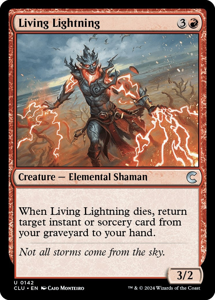 Image for Living Lightning (142) - Magic: The Gathering