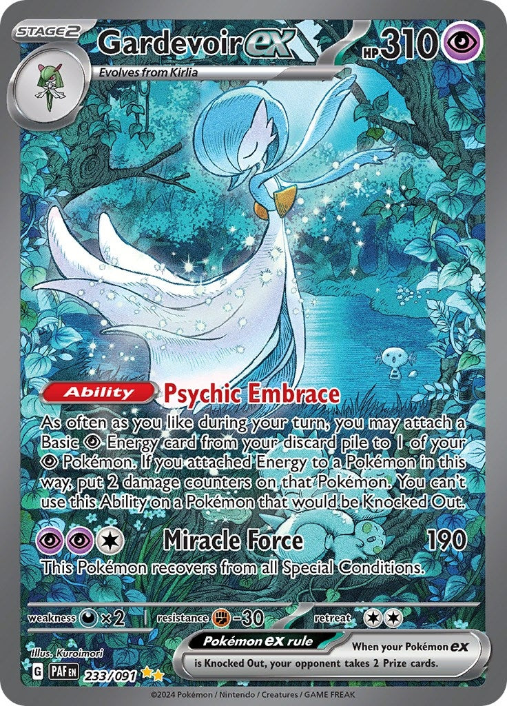 Image for Gardevoir ex (233/091) (PAF) - Pokemon