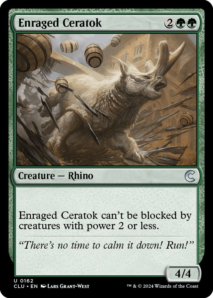 Image for Enraged Ceratok (162) - Magic: The Gathering