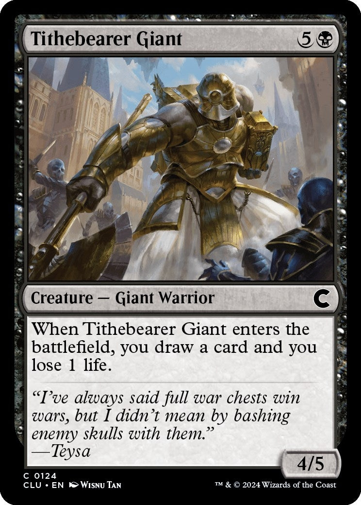 Image for Tithebearer Giant (124) - Magic: The Gathering