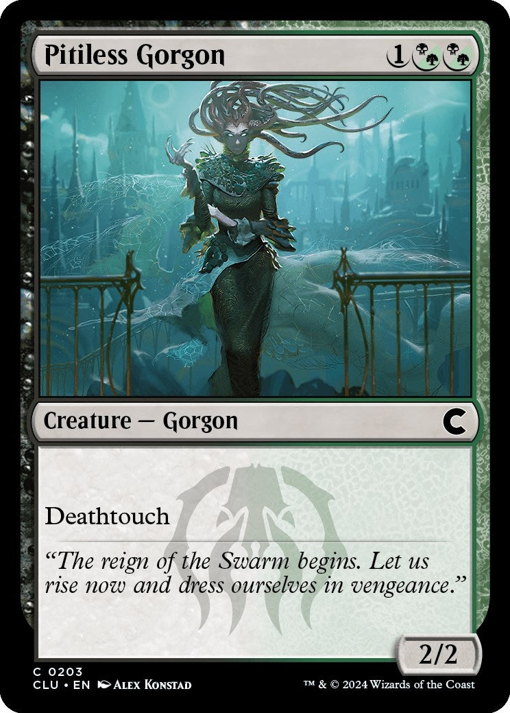 Image for Pitiless Gorgon (203) - Magic: The Gathering