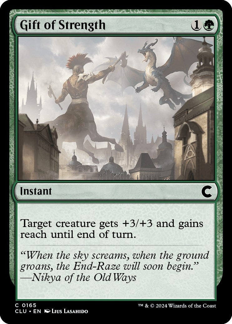 Image for Gift of Strength (165) - Magic: The Gathering