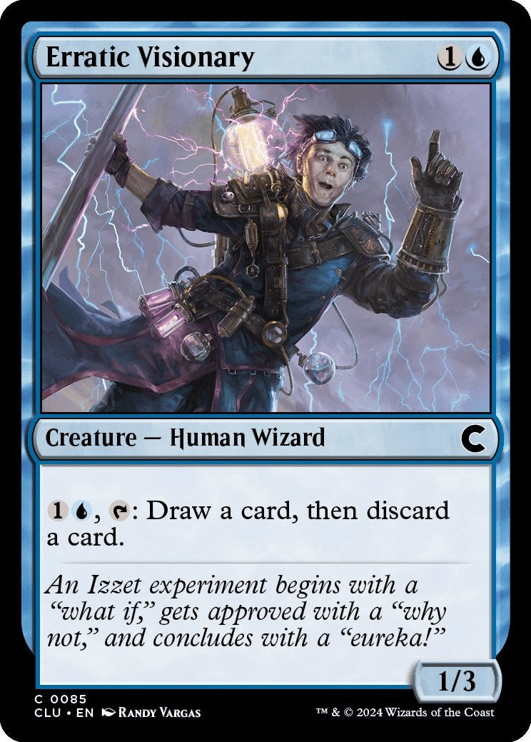 Image for Erratic Visionary (85) - Magic: The Gathering