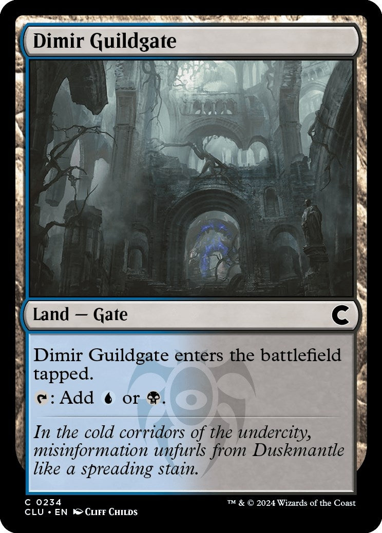 Image for Dimir Guildgate (234) - Magic: The Gathering
