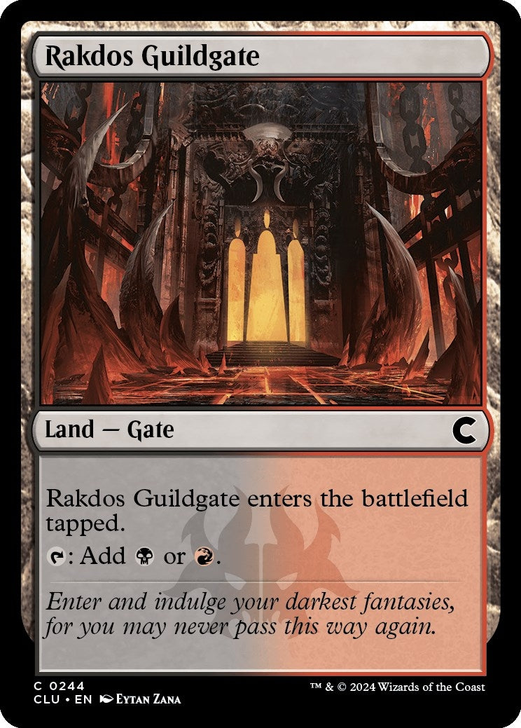 Image for Rakdos Guildgate (244) - Magic: The Gathering