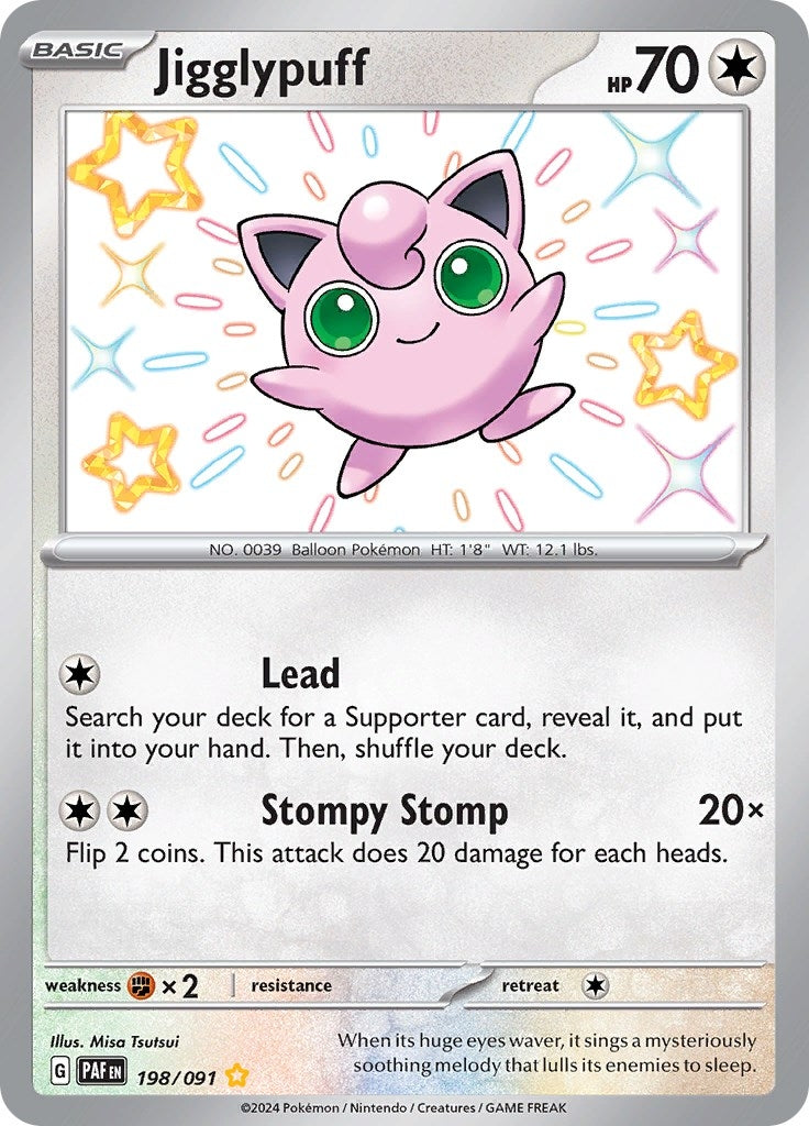 Image for Jigglypuff (198/091) (PAF) - Pokemon