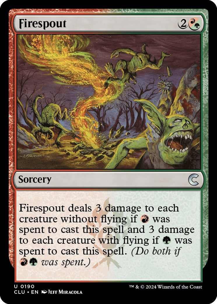 Image for Firespout (190) - Magic: The Gathering