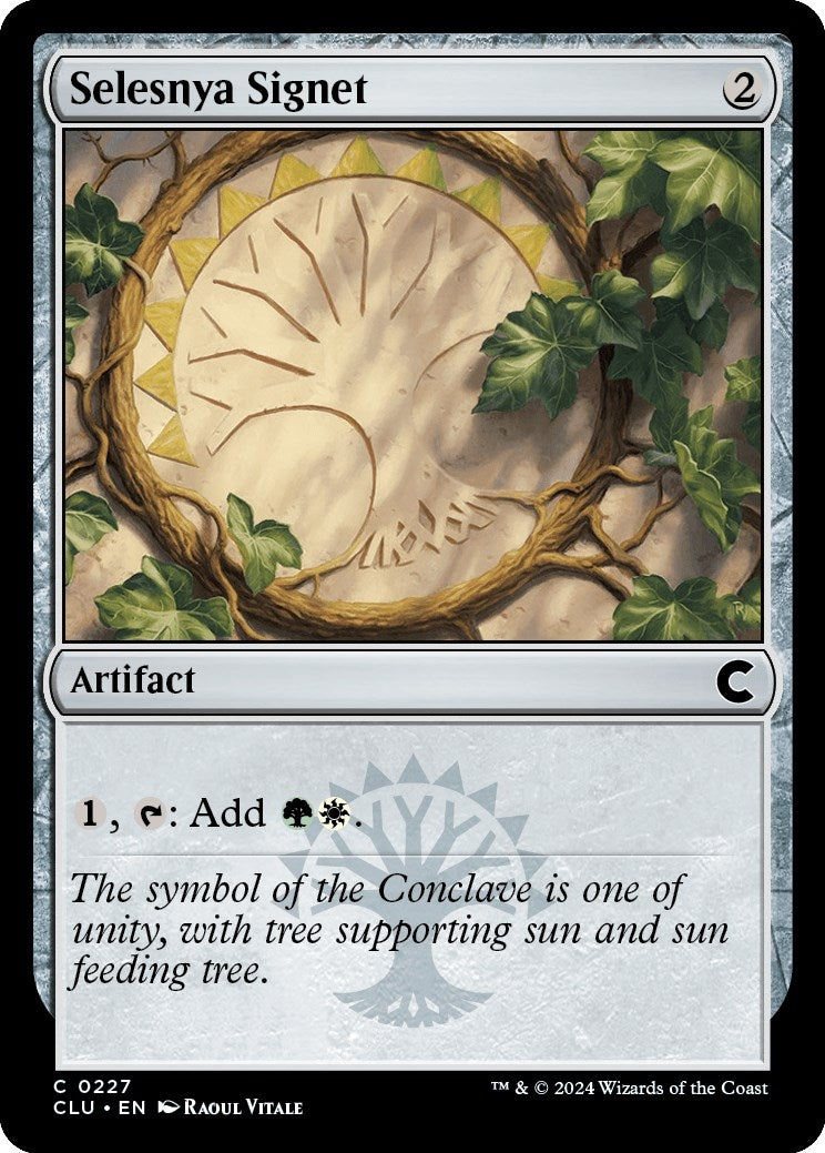 Image for Selesnya Signet (227) - Magic: The Gathering