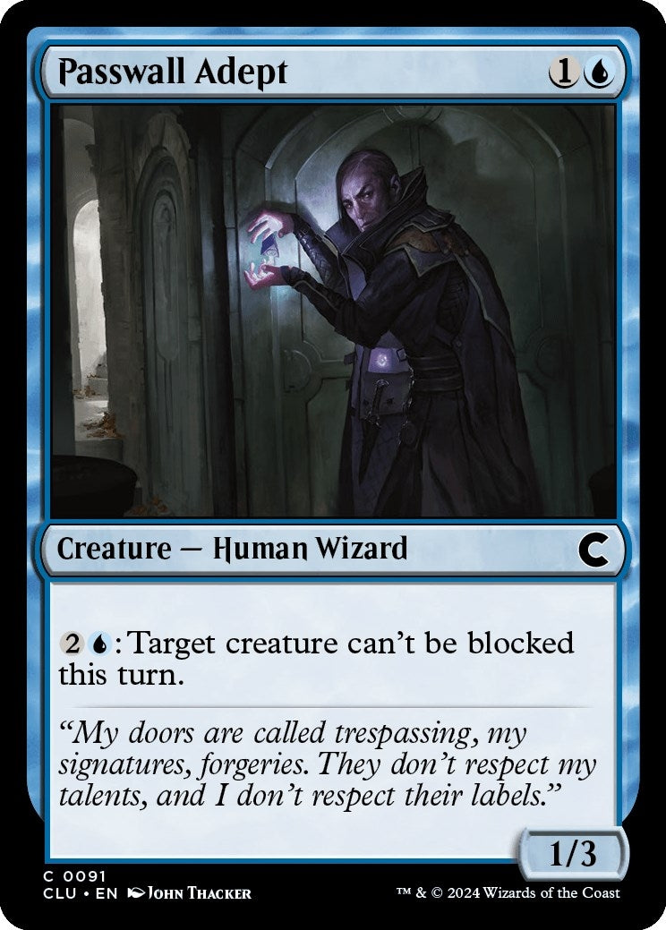 Image for Passwall Adept (91) - Magic: The Gathering
