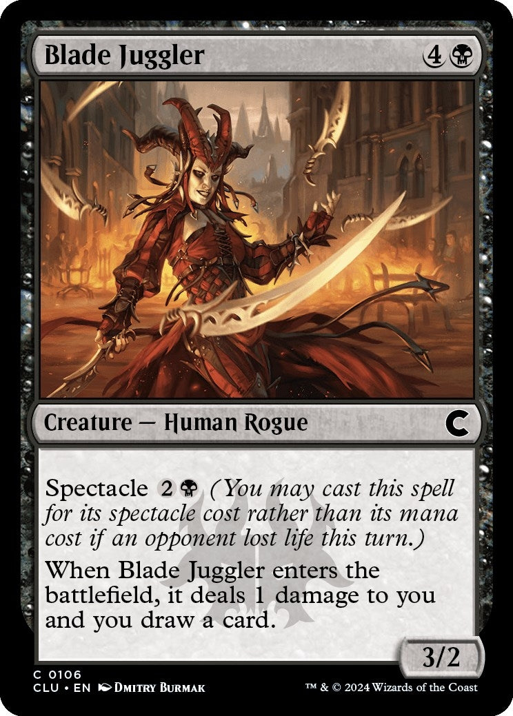 Image for Blade Juggler (106) - Magic: The Gathering