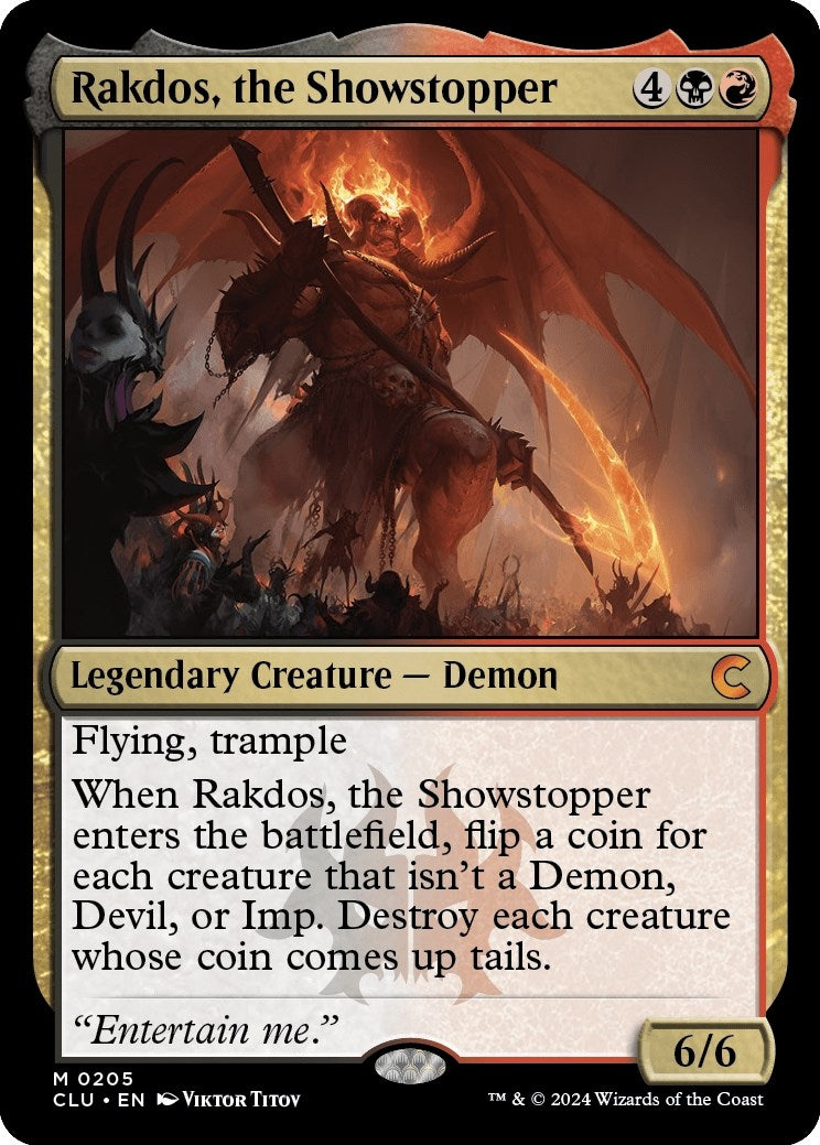 Image for Rakdos, the Showstopper (205) - Magic: The Gathering