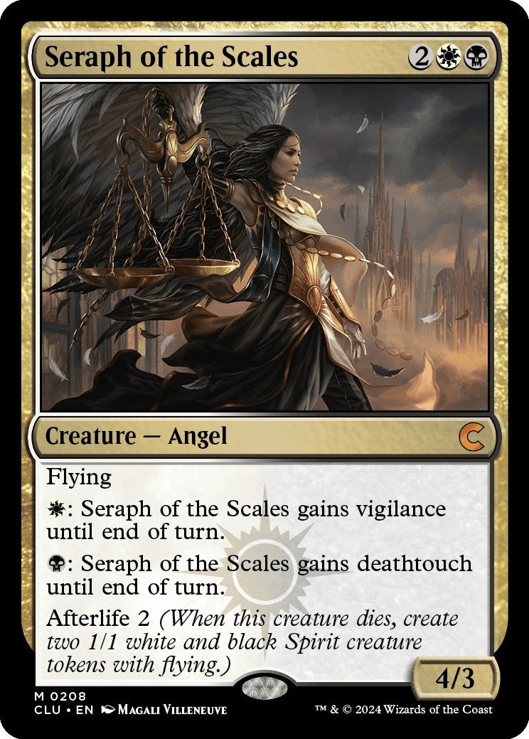 Image for Seraph of the Scales (208) - Magic: The Gathering