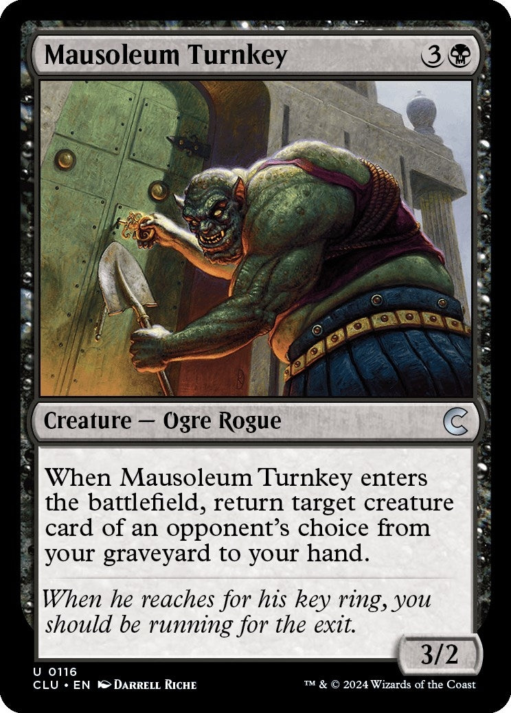 Image for Mausoleum Turnkey (116) - Magic: The Gathering