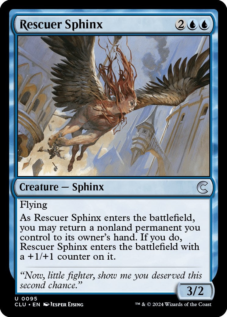 Image for Rescuer Sphinx (95) - Magic: The Gathering