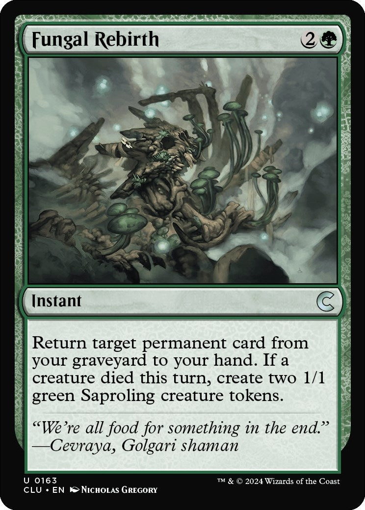 Image for Fungal Rebirth (163) - Magic: The Gathering