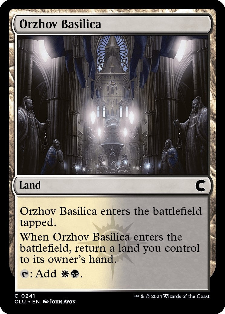 Image for Orzhov Basilica (241) - Magic: The Gathering