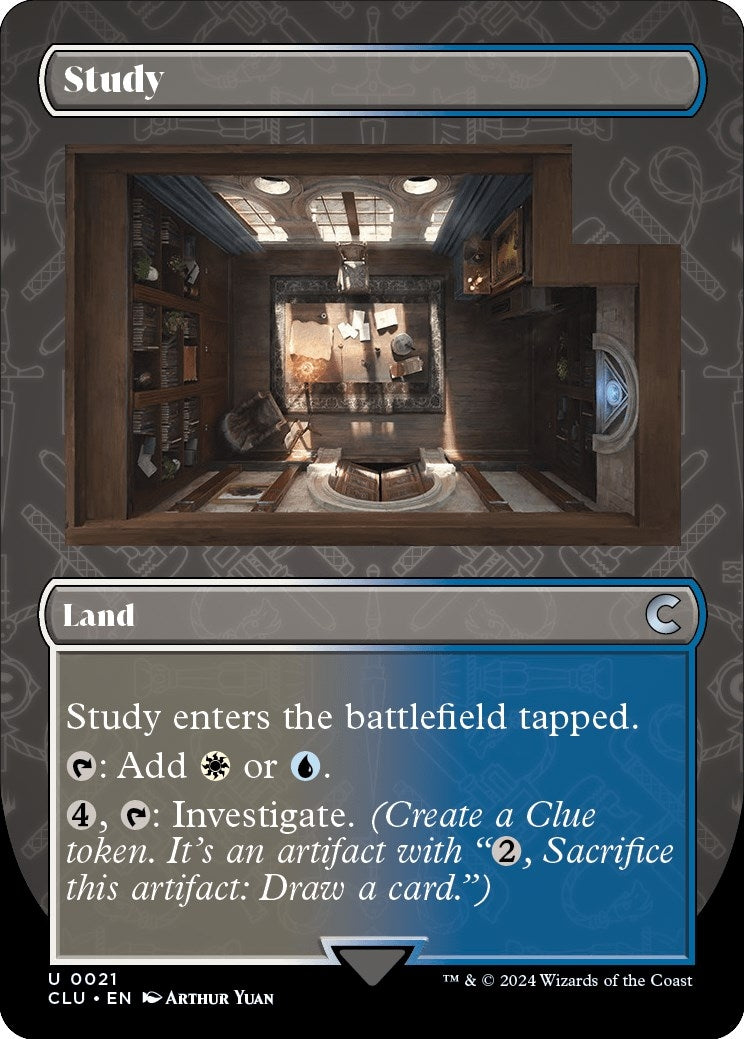 Image for Study (Borderless) (21) - Magic: The Gathering