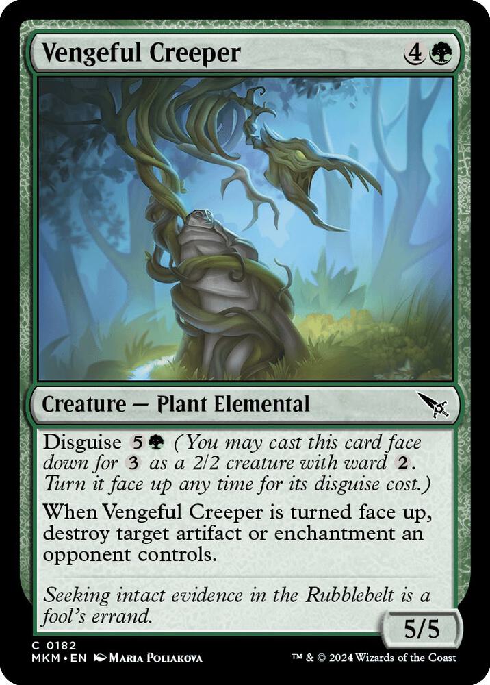 Image for Vengeful Creeper (182) - Magic: The Gathering