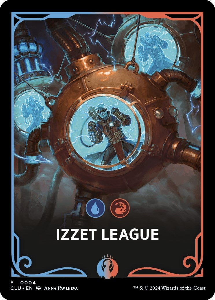 Image for Izzet League Theme Card (4) - Magic: The Gathering